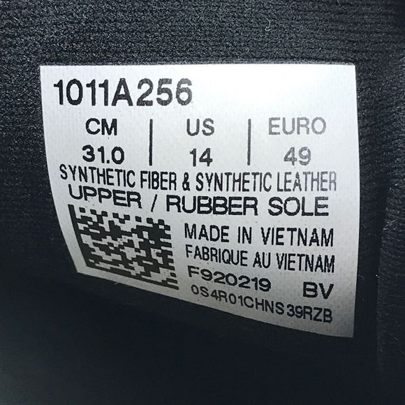 Asics Gel-Contend 5 Black/White Athletic Running Shoes 1011A256 Men's Size 14 - Picture 10 of 12